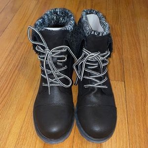 White Mountain Black Boots